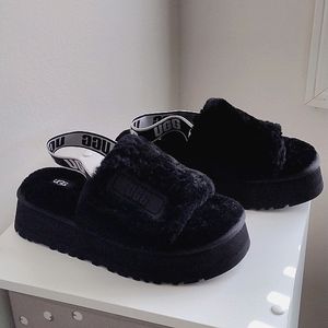 UGG Disco Slides Size 7 Black